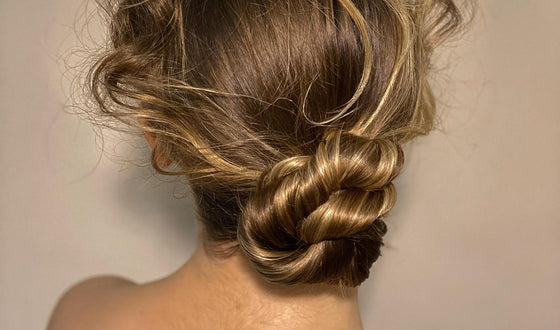 Wedding day hair meets simple beauty